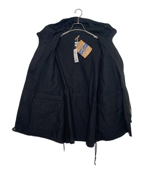 ARMY TWILL（アーミーツイル）ARMY TWILL (アーミーツイル) BEAUTY&YOUTH (ビューティーアンドユース) ARMY TWILL アーミーツイル BEAUTY&YOUTH別注 ミリタリーフードコート ブラック インディゴ サイズ:FREEの古着・服飾アイテム