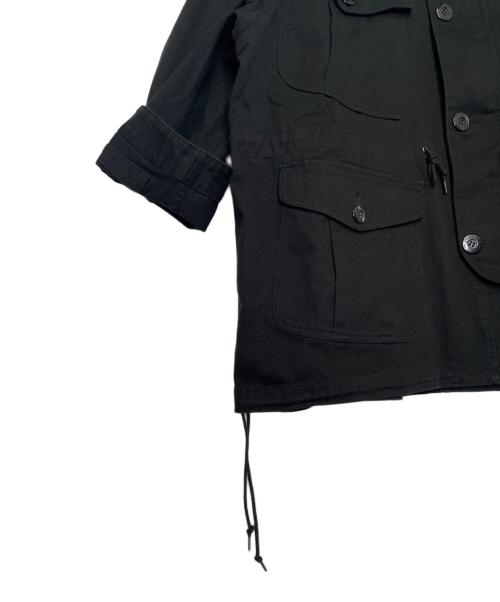ARMY TWILL（アーミーツイル）ARMY TWILL (アーミーツイル) BEAUTY&YOUTH (ビューティーアンドユース) ARMY TWILL アーミーツイル BEAUTY&YOUTH別注 ミリタリーフードコート ブラック インディゴ サイズ:FREEの古着・服飾アイテム