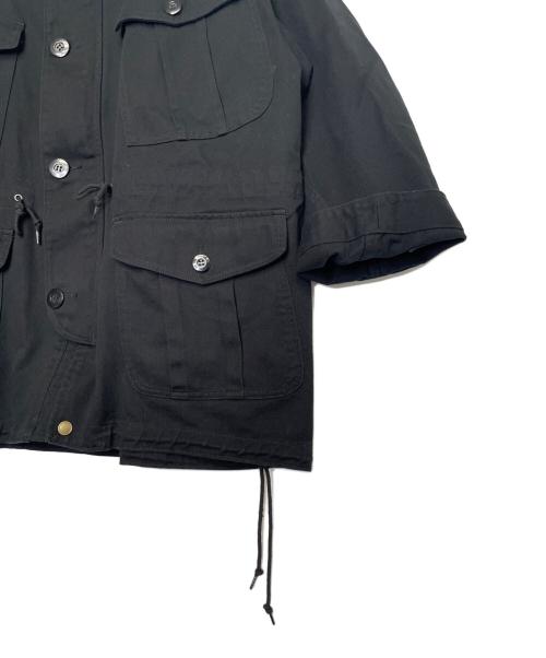 ARMY TWILL（アーミーツイル）ARMY TWILL (アーミーツイル) BEAUTY&YOUTH (ビューティーアンドユース) ARMY TWILL アーミーツイル BEAUTY&YOUTH別注 ミリタリーフードコート ブラック インディゴ サイズ:FREEの古着・服飾アイテム