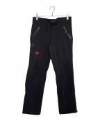 MAMMUTマムート）の古着「MAMMUT マムート SOFtech TREKKERS Pants トレッキングパンツ ソフトシェルパンツ」｜ブラック