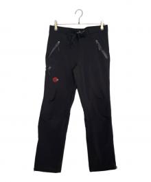 MAMMUT（マムート）の古着「MAMMUT マムート SOFtech TREKKERS Pants トレッキングパンツ ソフトシェルパンツ」｜ブラック