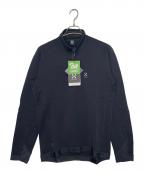 HAGLOFSホグロフス）の古着「HAGLOFS ホグロフス Bungy 2 Top バンジー 2 トップ ハーフジップ フリース ミッドレイヤー」｜ブラック