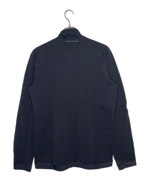 HAGLOFS（ホグロフス）HAGLOFS (ホグロフス) HAGLOFS ホグロフス Bungy 2 Top バンジー 2 トップ ハーフジップ フリース ミッドレイヤー ブラック サイズ:L 未使用品の古着・服飾アイテム