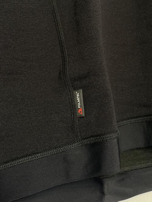 HAGLOFS（ホグロフス）HAGLOFS (ホグロフス) HAGLOFS ホグロフス Bungy 2 Top バンジー 2 トップ ハーフジップ フリース ミッドレイヤー ブラック サイズ:L 未使用品の古着・服飾アイテム