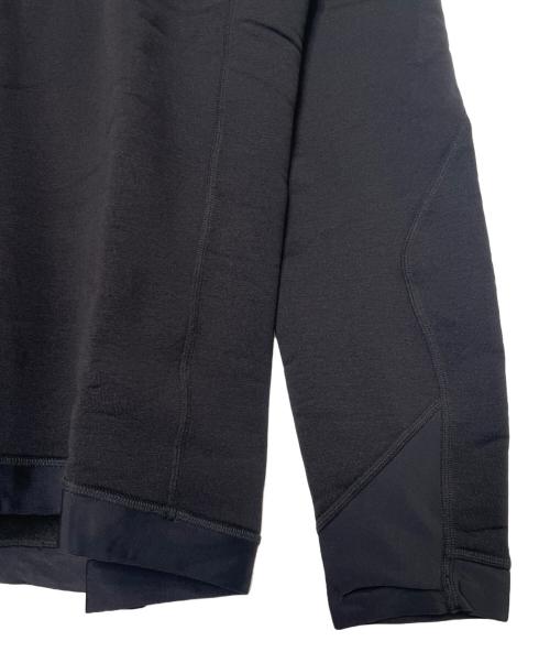 HAGLOFS（ホグロフス）HAGLOFS (ホグロフス) HAGLOFS ホグロフス Bungy 2 Top バンジー 2 トップ ハーフジップ フリース ミッドレイヤー ブラック サイズ:L 未使用品の古着・服飾アイテム