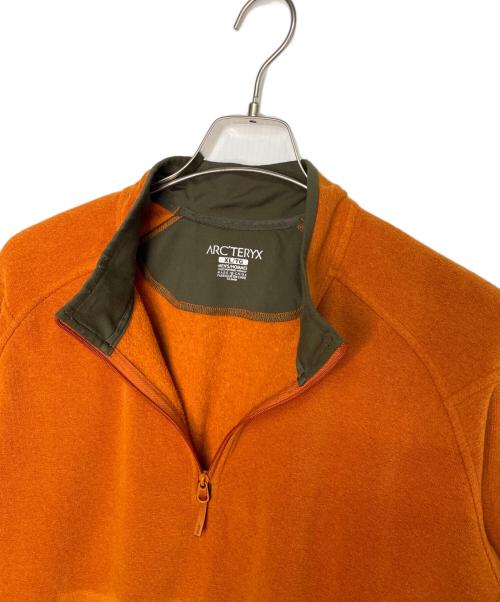 ARC'TERYX（アークテリクス）ARC'TERYX (アークテリクス) ARC'TERYX アークテリクス Covert Cardigan ハーフジップ フリース オレンジ サイズ:XLの古着・服飾アイテム