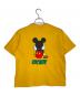 Champion (チャンピオン) BEAMS BOY (ビームスボーイ) BEAMS BOY別注 ビームスボーイ Champion チャンピオン ミッキー TOKYO Tシャツ 2025年モデル イエロー サイズ:XS 未使用品：5000円