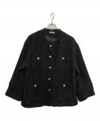 Loungedressラウンジドレス）の古着「ジャケット」｜グレー