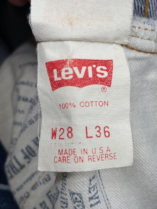 LEVI'S（リーバイス）LEVI'S (リーバイス) LEVI'S リーバイス 501XX 90's 110周年記念 復刻モデル デニムパンツ ジーンズ アメリカ製 インディゴ サイズ:W29 L36の古着・服飾アイテム