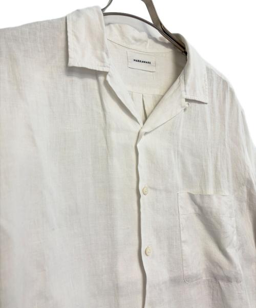 MARKWARE（マーカウェア）MARKWARE (マーカウェア) 長袖シャツ ホワイト サイズ:2の古着・服飾アイテム