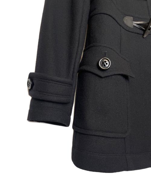 BURBERRY BLUE LABEL（バーバリー ブルー レーベル）BURBERRY BLUE LABEL (バーバリー ブルー レーベル) BURBERRY BLUE LABEL バーバリー ブルーレーベル ダッフルコート 裏地ノバチェック ブラック サイズ:36の古着・服飾アイテム