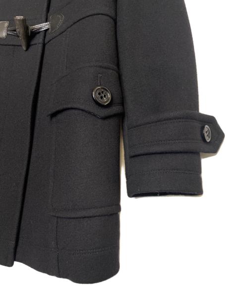 BURBERRY BLUE LABEL（バーバリー ブルー レーベル）BURBERRY BLUE LABEL (バーバリー ブルー レーベル) BURBERRY BLUE LABEL バーバリー ブルーレーベル ダッフルコート 裏地ノバチェック ブラック サイズ:36の古着・服飾アイテム