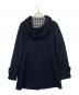 BURBERRY BLUE LABEL (バーバリー ブルー レーベル) BURBERRY BLUE LABEL バーバリー ブルーレーベル ダッフルコート 裏地ノバチェック ブラック サイズ:36：8000円