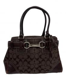 COACH（コーチ）の古着「トートバッグ」｜ブラウン