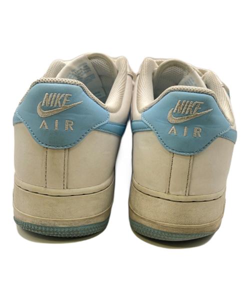 NIKE（ナイキ）NIKE (ナイキ) AIR FORCE 1 07 ブルー×ホワイト サイズ:27.5の古着・服飾アイテム