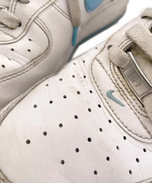 NIKE（ナイキ）NIKE (ナイキ) AIR FORCE 1 07 ブルー×ホワイト サイズ:27.5の古着・服飾アイテム