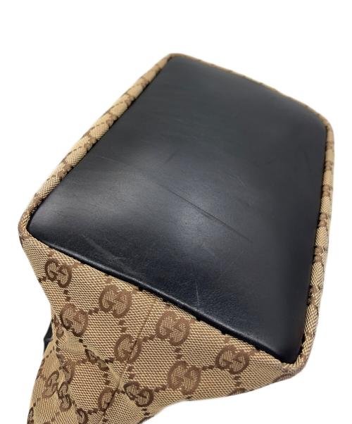 GUCCI（グッチ）GUCCI (グッチ) ワンショルダーバッグ ベージュ×ブラックの古着・服飾アイテム