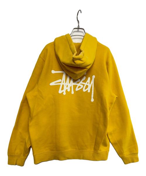 stussy（ステューシー）stussy (ステューシー) パーカー イエロー サイズ:Sの古着・服飾アイテム