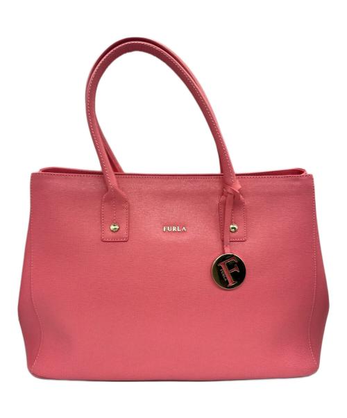 FURLA（フルラ）FURLA (フルラ) トートバッグ ピンクの古着・服飾アイテム