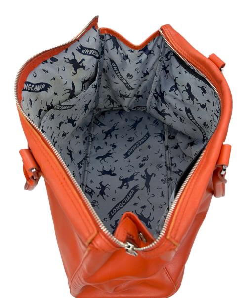 LONGCHAMP（ロンシャン）LONGCHAMP (ロンシャン) トートバッグ オレンジの古着・服飾アイテム
