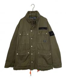 DIESEL（ディーゼル）の古着「DIESEL ディーゼル J-TOUCHA-SI DIESEL 78 M-65 ミリタリージャケット」｜オリーブ
