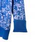中古・古着 stussy (ステューシー) STUSSY ステューシー WORLD TOUR Graffiti ワールドツアー グラフィティー ジップ パーカー ブルー サイズ:XL：8000円