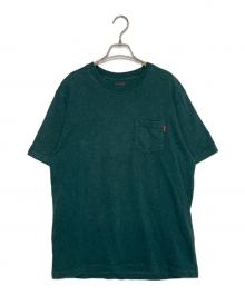 SUPREME（シュプリーム）の古着「SUPREME シュプリーム S/S Pocket Tee ポケット Tシャツ ポケティー」｜グリーン