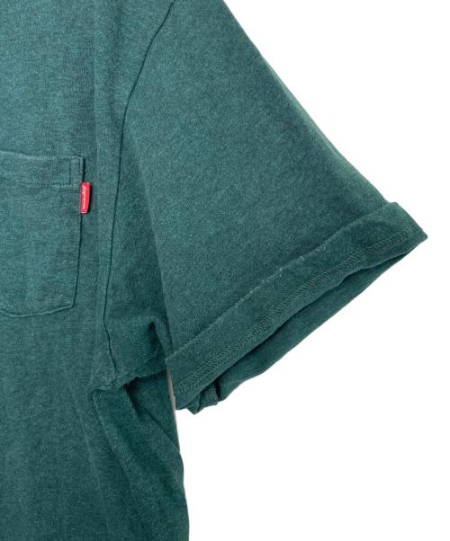 SUPREME（シュプリーム）SUPREME (シュプリーム) SUPREME シュプリーム S/S Pocket Tee ポケット Tシャツ ポケティー グリーン サイズ:Lの古着・服飾アイテム