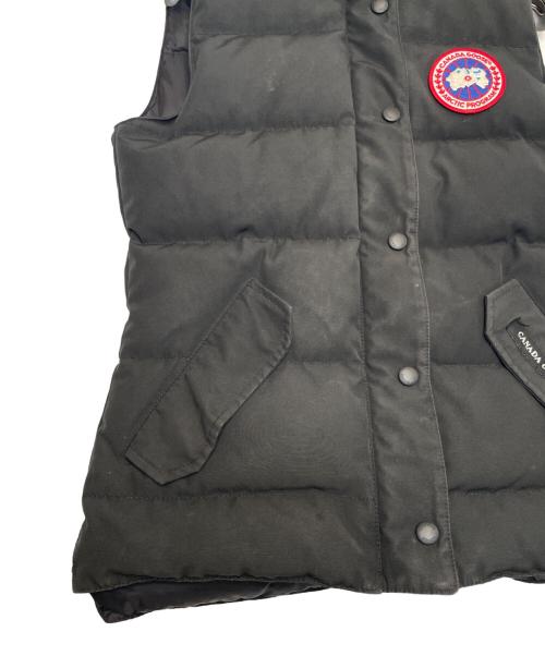 CANADA GOOSE（カナダグース）CANADA GOOSE (カナダグース) CANADA GOOSE カナダグース FREESTYLE VEST フリースタイル ベスト ダウンベスト ブラック サイズ:XSの古着・服飾アイテム