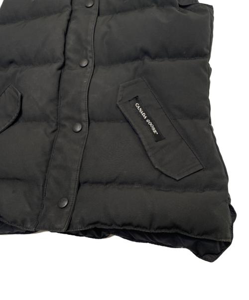 CANADA GOOSE（カナダグース）CANADA GOOSE (カナダグース) CANADA GOOSE カナダグース FREESTYLE VEST フリースタイル ベスト ダウンベスト ブラック サイズ:XSの古着・服飾アイテム