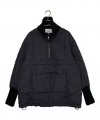 SLYスライ）の古着「SLY スライ QUILTING HALF ZIP PULLOVER キルティング ハーフジップ  プルオーバー」｜ブラック