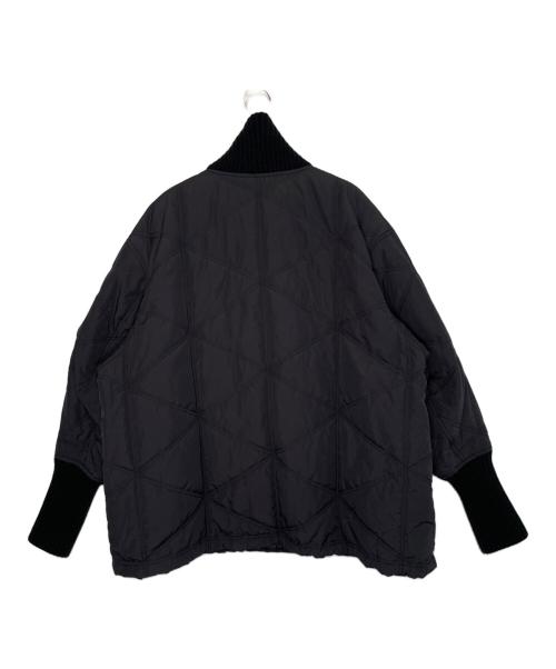 SLY（スライ）SLY (スライ) SLY スライ QUILTING HALF ZIP PULLOVER キルティング ハーフジップ  プルオーバー ブラック サイズ:FREEの古着・服飾アイテム
