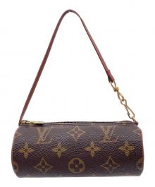 LOUIS VUITTON（ルイ ヴィトン）の古着「LOUIS VUITTON ルイ ヴィトン モノグラム パピヨン付属 ポーチ ハンドバッグ ミニバッグ」