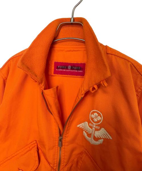 EVISU（エヴィス）EVISU (エヴィス) EVISU エビス エヴィス 山根水軍 タンカース ジャケット オレンジ サイズ:38の古着・服飾アイテム