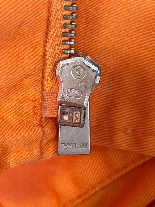 EVISU（エヴィス）EVISU (エヴィス) EVISU エビス エヴィス 山根水軍 タンカース ジャケット オレンジ サイズ:38の古着・服飾アイテム