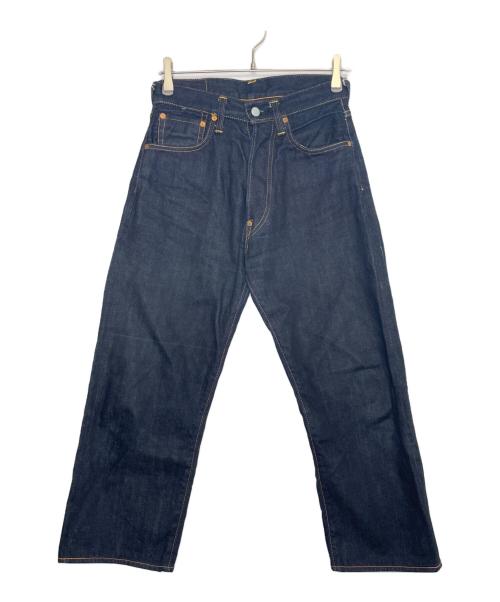 EVISU（エヴィス）EVISU (エヴィス) EVISU エビス エヴィス 2001 NO.2 バックペイントなし デニムパンツ ジーンズ インディゴ サイズ:W28 L35の古着・服飾アイテム