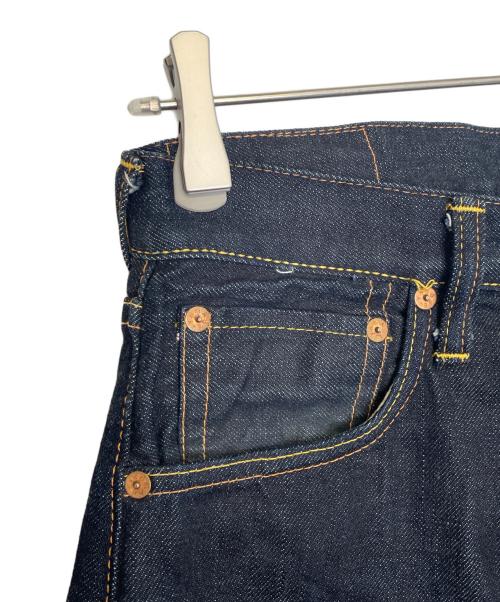 EVISU（エヴィス）EVISU (エヴィス) EVISU エビス エヴィス 2001 NO.2 バックペイントなし デニムパンツ ジーンズ インディゴ サイズ:W28 L35の古着・服飾アイテム
