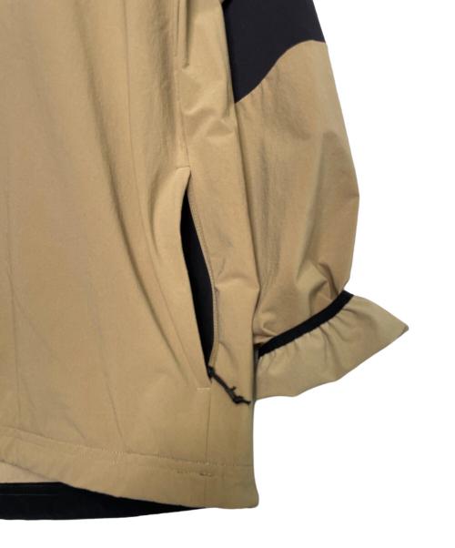 THE NORTH FACE（ザ ノース フェイス）THE NORTH FACE (ザ ノース フェイス) THE NORTH FACE ノース フェイス APEX Flex Crew エイペックスフレックスクルー 長袖Tシャツ プルオーバー ベージュ ブラック×カーキ サイズ:Mの古着・服飾アイテム
