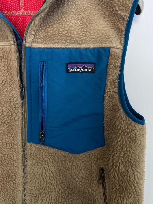 Patagonia（パタゴニア）Patagonia (パタゴニア) Patagonia パタゴニア クラシック レトロX ベスト フリースベスト カーキ サイズ:Sの古着・服飾アイテム