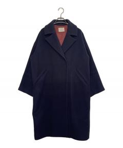 中古・古着通販】YLEVE (イレーヴ) メルトンウールノーカラーコート