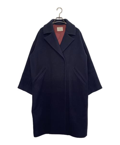 IENA（イエナ）IENA (イエナ) IENA イエナ ウール混 オーバーチェスターコート ネイビー サイズ:40の古着・服飾アイテム