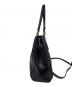 中古・古着 COACH (コーチ) 2WAYバッグ ブラック：7000円