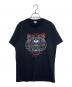 KENZO（ケンゾー）の古着「KENZO ケンゾー GRADIENT TIGER グラデーション タイガー 虎 半袖Tシャツ」｜ブラック