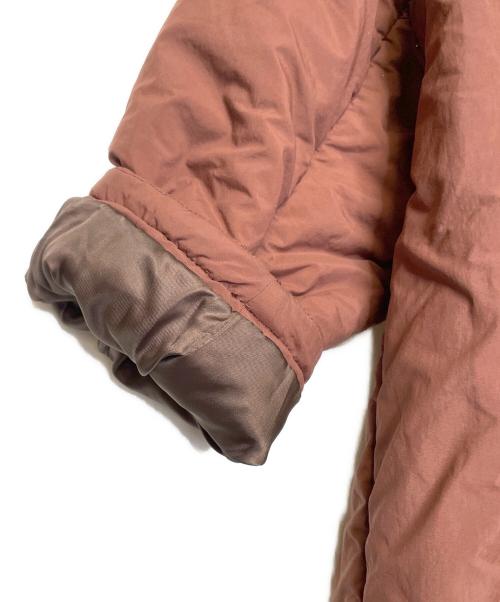 CITEN（シテン）CITEN (シテン) CITEN シテン リボンフロントパフコート 中綿 ロングコート ブラウン ブラウン サイズ:FREEの古着・服飾アイテム