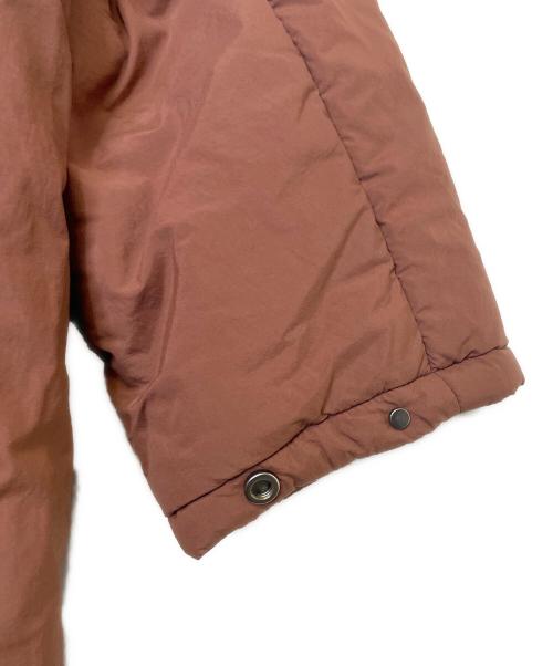 CITEN（シテン）CITEN (シテン) CITEN シテン リボンフロントパフコート 中綿 ロングコート ブラウン ブラウン サイズ:FREEの古着・服飾アイテム