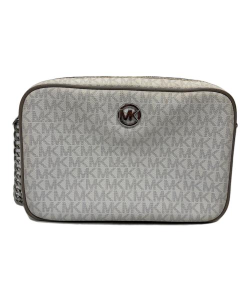 MICHAEL KORS（マイケルコース）MICHAEL KORS (マイケルコース) ショルダーバッグ ホワイトの古着・服飾アイテム