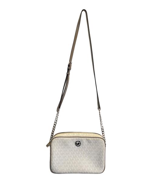 MICHAEL KORS（マイケルコース）MICHAEL KORS (マイケルコース) ショルダーバッグ ホワイトの古着・服飾アイテム