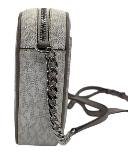 MICHAEL KORS（マイケルコース）MICHAEL KORS (マイケルコース) ショルダーバッグ ホワイトの古着・服飾アイテム