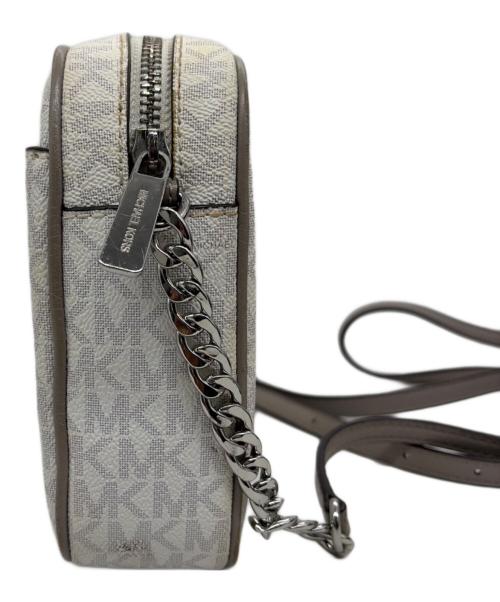 MICHAEL KORS（マイケルコース）MICHAEL KORS (マイケルコース) ショルダーバッグ ホワイトの古着・服飾アイテム
