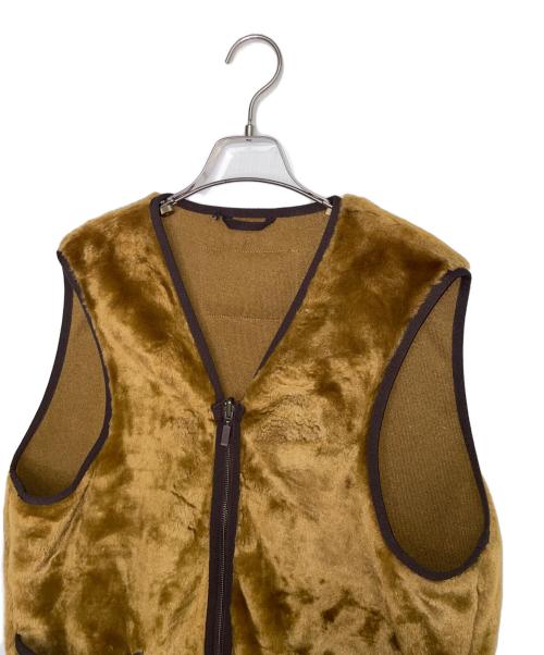 Barbour（バブアー）Barbour (バブアー) Barbour バブアー SL FUR LINER ジップイン ファーライナー ベスト ブラウン ブラウン サイズ:42の古着・服飾アイテム